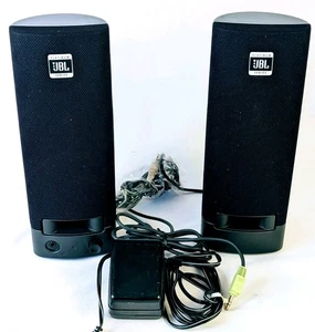JBL Platinum Series Computer Speakers Wired Model SP08A11 With Adapter Tested - Picture 1 of 8