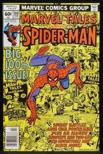 MARVEL TALES #100 SPIDERMAN Comic February 1978 Gwen Stacy Funeral BIG 100th - Picture 1 of 7