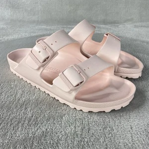 Birkenstock Arizona EVA sandalo donna slide EU 39 US 8 rosa chiaro acqua NUOVO - Foto 1 di 10