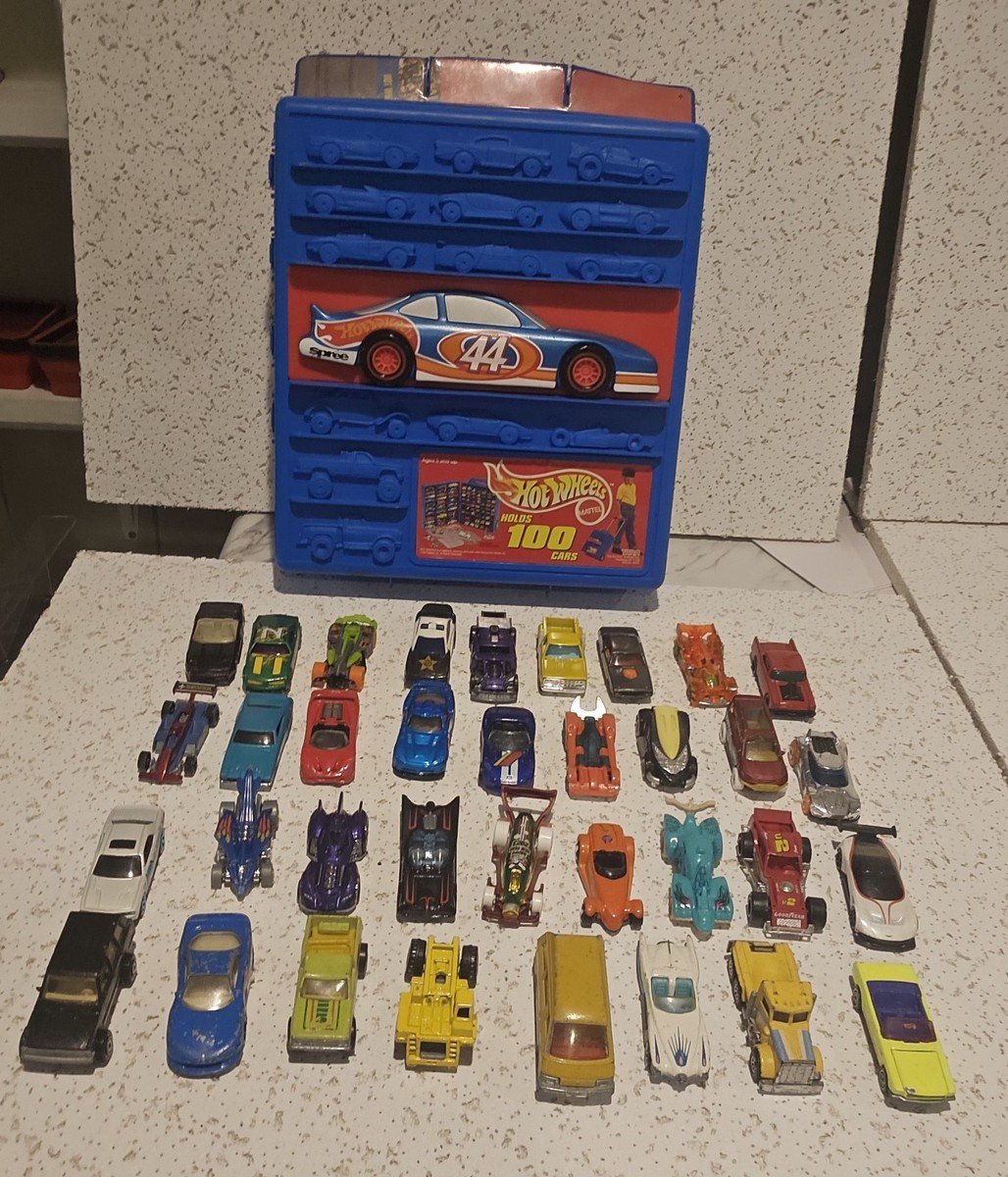 Hot Wheels 100 CAR CASE カーケース ミニカー収納 Hot Wheels 100 Car Rolling Storage Carrying Case | eBay