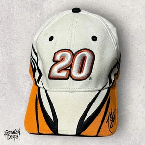 NASCAR #20 Tony Stewart SOMBRERO Joe Gibbs Racing Naranja Gorra Ajustable Home Depot - Imagen 1 de 5