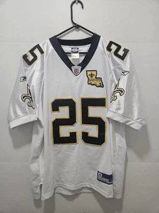 Men’s Reebok Reggie Bush #25 New Orleans Saints Stitched On Field Jersey Sz 48 - Picture 1 of 13
