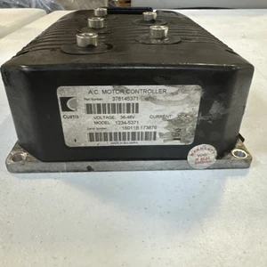 CURTIS A.C. MOTOR CONTROLLER MODEL PART NO. 378145371 MODEL NO. 1234-5371 36-48V - Picture 1 of 3