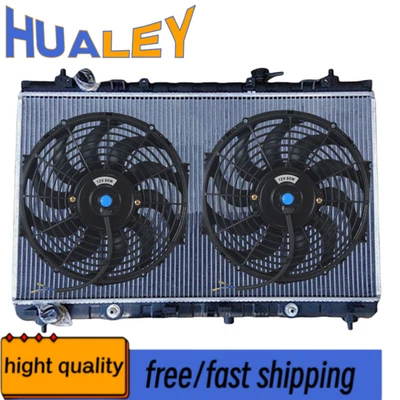 Radiator+Fan For 2006-11 KIA Carnival/Grand Carnival VQ 2.7L 3.8L V6 Petrol AT - image 1 of 4