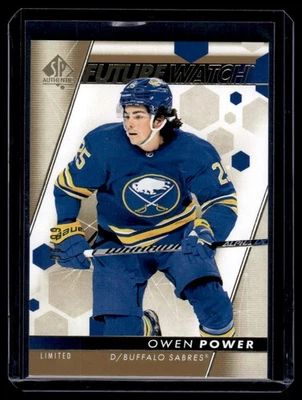2022-23 UD SP Authentic Future Watch Gold Owen Power RC /99 #102 - Image 1 of 2