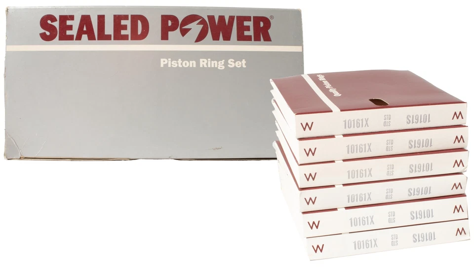 Sealed Power Piston Ring Set Fits 1980-84 Buick Electra LeSabre Part Number 5619 — 第 1/4 张图片