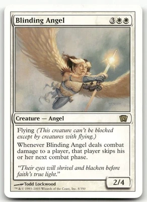 Blinding Angel #8 (NM) 8th Edition 8ED Magic MTG - Image 1 of 2