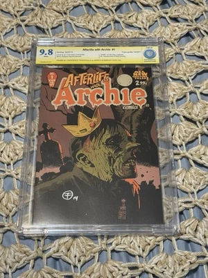 Afterlife with Archie #1 CBCS 9.8 Francavilla Signed Variant,  Not CGC, 2013 - Image 1 of 4