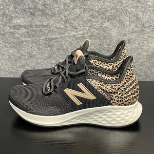 Zapatos para correr New Balance Fresh Foam Roav V1 para mujer 5,5 negros topo leopardo - Imagen 1 de 14