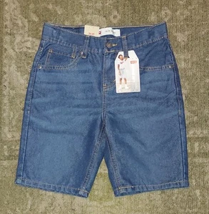 New LEVI'S 511 Slim Adjustable Jean Shorts Boy's Sz 10 Reg NWT - Picture 1 of 5