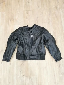 CHAQUETA DE MOTO DE CUERO FRANK THOMAS Armasport de colección 44 Reino Unido - Imagen 1 de 13