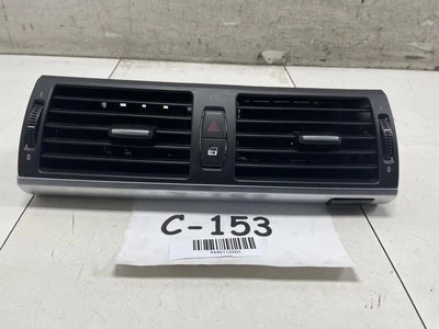 BMW X5 XDRIVE35I 2011 tablero central climatización aire acondicionado rejilla de ventilación con interruptor de peligro OEM+ Foto 1 de 4