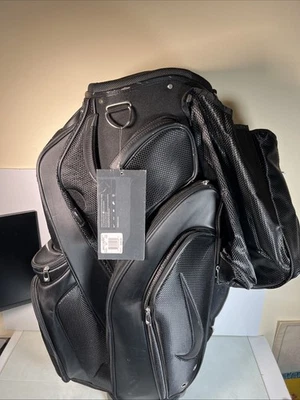 nike golf cart bag With Rain Cover black logo - Image 1 of 4
