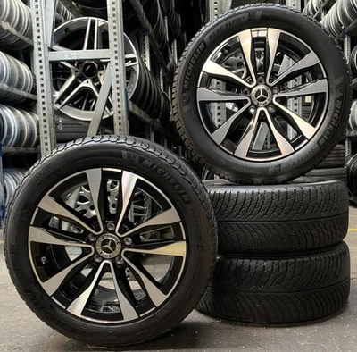 4 Orig Mercedes-Benz Winterräder 225/50 R17 98H C 206 Hybrid A2064016000 3392 - Bild 1 von 3