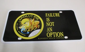 Apollo 13 - Novelty Number Plate - Plastic - Kennedy Space Center - NASA - Moon - Bild 1 von 7