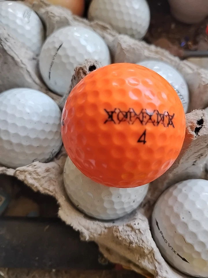 Bola vintage super rara Top Flight 4 laranja xxxx - Imagem 1 de 3