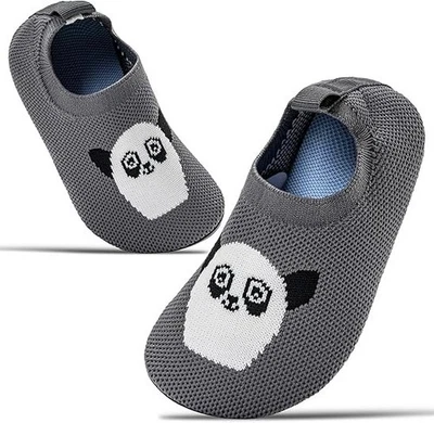 ✅SOSENFER Sosenfer Kinder Hausschuhe – Panda Design, rutschfest, Unisex, Gr. 29 EU