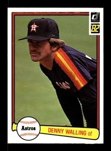 1982 Donruss Baseball Card - Denny Walling #496 Houston Astros NM - Bild 1 von 2