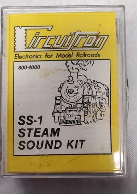 CIRCUITRON 800-4000 SS-1 Steam Locomotive Train Sound Kit New - Image 1 of 2