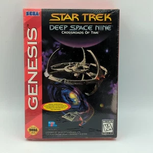 Star Trek: Deep Space Nine Crossroads of Time (Sega Genesis, 1995) nuovo sigillato - Foto 1 di 11