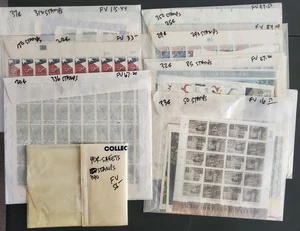 $520 of Discounted US Postage - Mint NH Sheets, 20-40c, Mostly Different - Picture 1 of 7