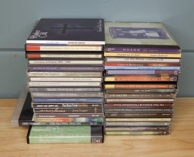 Lot of 30+ Religious Christian CDs - Jimmy Swaggart, GOADS, & more! Foto 1 de 4