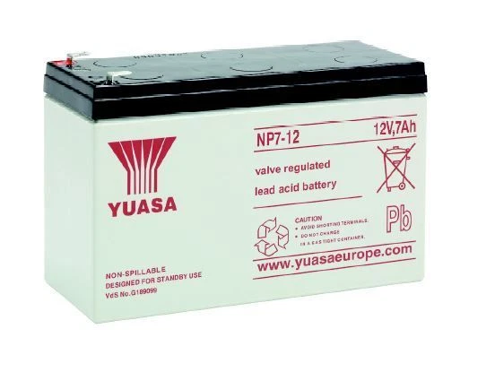 Batterie onduleur yuasa NP7-12 12V 7ah 151x65x97.5mm