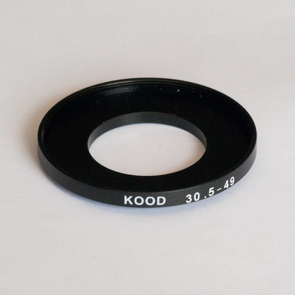 STEP UP ADAPTER 30.5MM-49MM STEPPING RING 30.5MM TO 49MM 30.5-49 FILTER ADAPTOR - Image 1 of 1