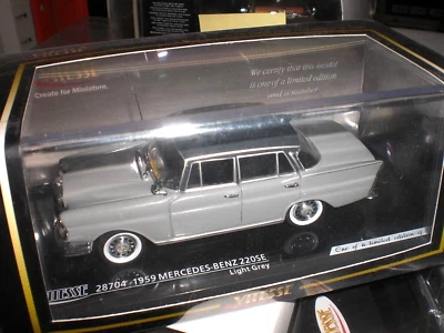 Mercedes Benz 220 SE grey 1959 - 1:43 Vitesse 28704 - Bild 1 von 4