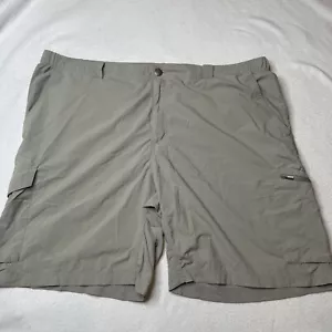 Columbia Gray Omni-Shade Sun Protection Lightweight Shorts Size 46 - Picture 1 of 9