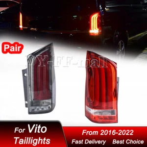 2x LED Dynamic Rear Tail Light Brake Lamps For Mercedes Benz Vito W447 2015-2022 - Bild 1 von 19