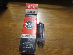 3AU6 RCA Tube Tested & WORKING with Box NOS - Picture 1 of 2