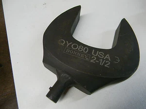  Interchangeable Head Open End Torque Wrench, 2 1/2" x 1/2" BONNY BRAND QY080 - Picture 1 of 4