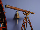 Télescope avec support décoration maison style antique