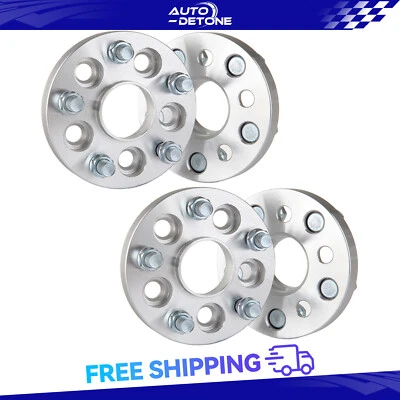 5x100 to 5x112 20mm 14x1.5 (4) Wheel Adapters Fits Volkswagen Beetle Jetta Golf - Imagem 1 de 3