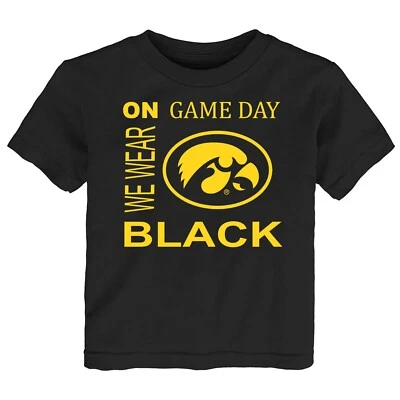 Future Tailgater Iowa Hawkeyes On Game Day Baby/Toddler T-Shirt - Image 1 of 4