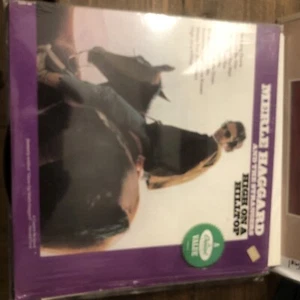 MERLE HAGGARD AND THE STRANGERS HIGH ON A HILLTOP VINYL LP - Picture 1 of 4