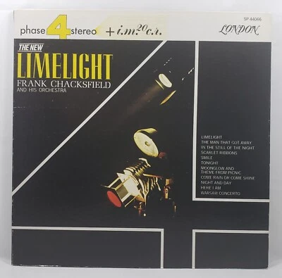 Frank Chacksfield & His Orchestra - The New Limelight [1965 Used Vinyl Record] - Image 1 of 4