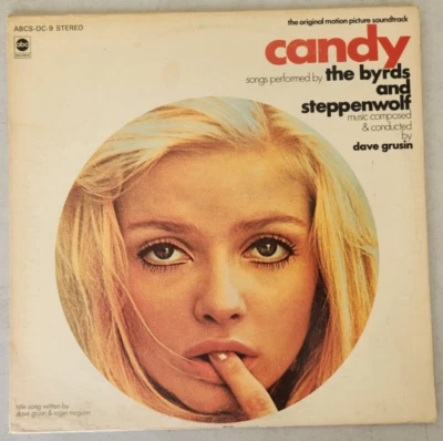 Candy Soundtrack LP 1968 Steppenwolf The Byrds Dave Grusin Ultrasonic Cleaned - Image 1 of 4