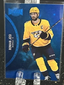 ROMAN JOSI-----2021-22 METAL UNIVERSE--BLUE-#26-----PREDATORS---FREE SHIPPING - Picture 1 of 2
