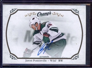 2015-16 Upper Deck Champ's Autographs #203 Jason Pominville SP D - Picture 1 of 1