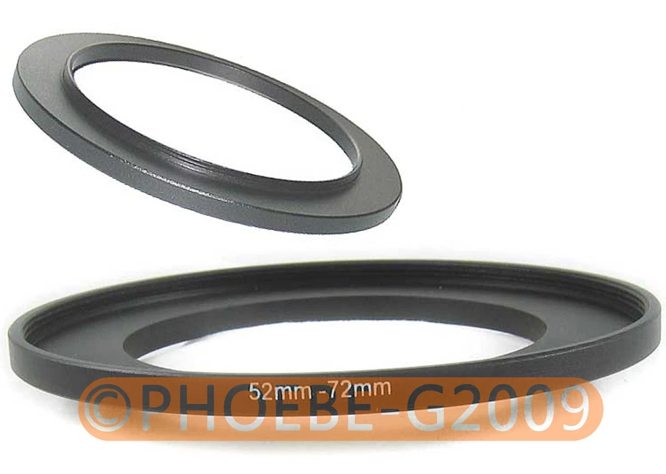 52mm to 72mm 52-72 mm Step Up Filter Ring Adapter - Image 1 of 1