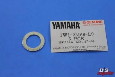 Arandela de tapa de horquilla delantera Yamaha 1977-1981 IT175 YZ125 TT500 1W1-23168-L0 NUEVO OEM Foto 1 de 4