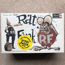Revell Ed "Big Daddy"Roth's Rat Fink Custom Plastic Model Car Style Monster