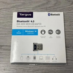 Targus Genuine Dual-Mode Micro USB Adapter Bluetooth USB ACB10US1 NEW SEALED - Picture 1 of 5