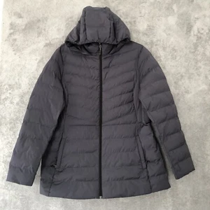 32 Grad Wärme Puffer Jacke Damen Extra Large XL Blau Reißverschluss Kapuze Outdoor - Bild 1 von 13