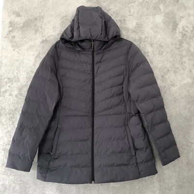 32 Degrees Heat Puffer Jacket Womens Extra Large XL Blue Zip Up Hooded Outdoors - Image 1 of 4