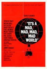 IT'S A MAD, MAD, MAD, MAD WORLD (1963) One sheet poster style B / Saul Bass art