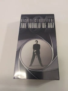 Highly Classified : The World of 007 • Promo VHS - Brand New Sealed MGM - Foto 1 di 5