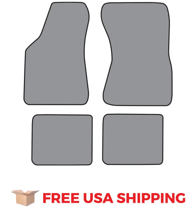 FITS 1969-1970 Mercury Marauder Floor Mat 4pc Loop Foto 1 de 1